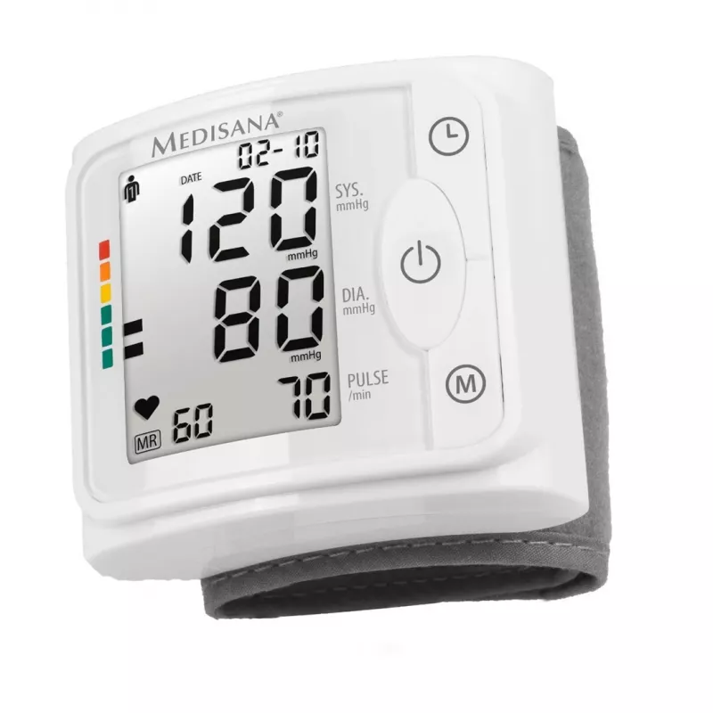 Medisana BW 320 medidor de tensão arterial de pulso - automático, 2 utilizadores, 120 memórias