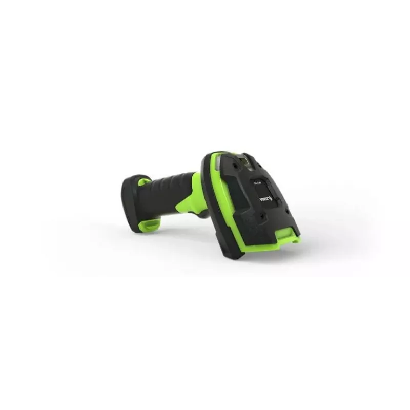 Zebra LI3608-ER20003VZWW leitor de códigos de barras 1D portátil robusto, com fio, USB/RS-232/KBW, IP67, motor de vibração, verde industrial