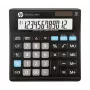 Calculadora de secretária HP HP-OC 300 II com ecrã de 12 dígitos, preto