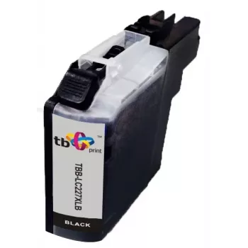 Cartucho de tinta TB compatível com Brother LC227XL preto novo