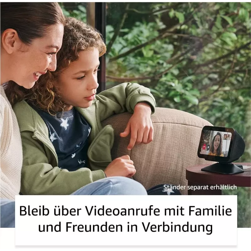 Amazon Echo Show 5 (3.ª geração) ecrã inteligente com Alexa, preto