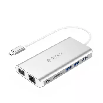Hub USB 3.0 de 4 portas em alumínio, extra digital XC-304-SV-PRO
