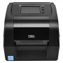 Impressora de etiquetas TSC TH240T, verão, 8 pontos/mm (203 dpi), ecrã, relógio em tempo real, USB, USB Host, RS232, Ethernet, kit (USB), transferência térmica, resolução: 8 pontos/mm (203 dpi), largura do suporte (má