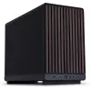 Caixa para PC Lian Li A3-mATX Torre Micro — Micro-ITX/Micro-ATX, Wood & Preto, suporta fontes de alimentação ATX/SFX/SFX-L