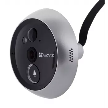 Videoporteiro EZVIZ DP2C 2 MP 10,9 cm (4,3 polegadas) Prateado