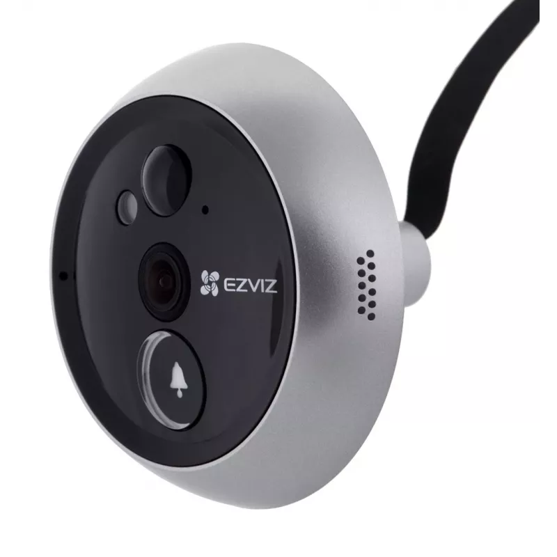Videoporteiro EZVIZ DP2C 2 MP 10,9 cm (4,3 polegadas) Prateado