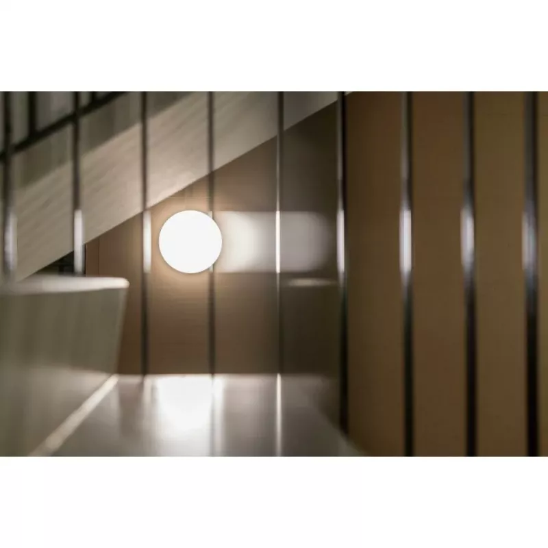 Plafonier Steinel RS PRO R20 basic SC LED 15,3 W, redondo 350×55 mm, branco, sensor de movimento, LED não substituível