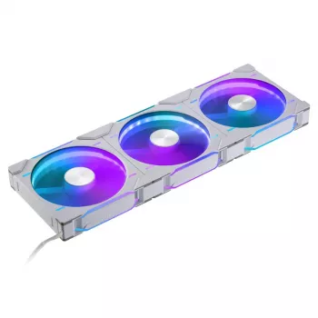 Ventoinha para caixa Phanteks D30-140 140mm branca PWM pack de 3 — 140x30 mm, 250–1800 U/min, FDB