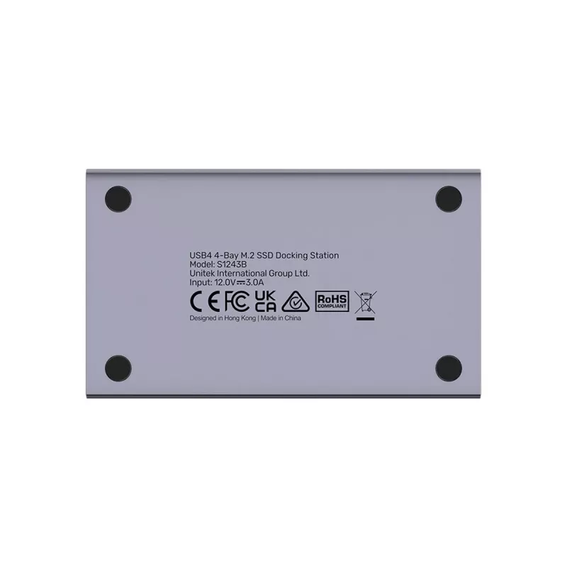 Docking station USB4 4x M.2 SSD