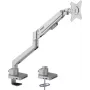 SpeaKa Professional SP-MM-600 suporte de secretária para monitor de 43,2 cm (17 inch) - 81,3 cm (32 inch) tecnologia de mola a gás, docking station integrada, inclinável, orientável (SP-10493144)
