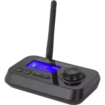 Transmissor/receptor de música Bluetooth® Renkforce RF-BTR-210 versão Bluetooth: 5.0 10 m indicador LED integrado (RF-5087934)