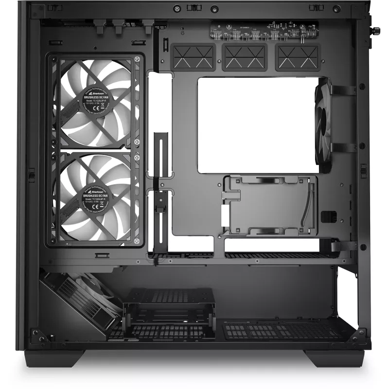 Caixa para PC Sharkoon Elite Shark CM100 torre Micro-ATX, sem fonte de alimentação, preto