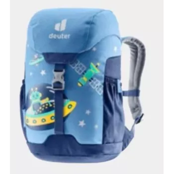Mochila escolar Deuter Schmusebär azul polietersulfona PES 254x127x330.2mm