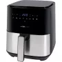 Clatronic FR 3782 H, Fritadeira de ar quente, 5 l, 80 °C, 200 °C, imagem única, Preta, Aço inoxidável