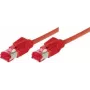 Tecline 718003R cabo de rede Ethernet vermelho