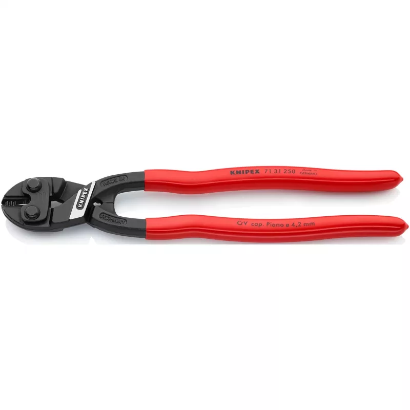 Corta-parafusos compacto CoBolt XL 71 31 250, tenaz de corte vermelho, comprimento 250 mm
