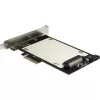 Adaptador AC INTER-TECH KT048 PCIe para SFF-8639 (U.2) – Modelo 88885561