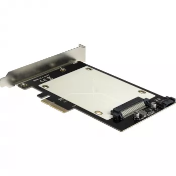 Adaptador AC INTER-TECH KT048 PCIe para SFF-8639 (U.2) – Modelo 88885561
