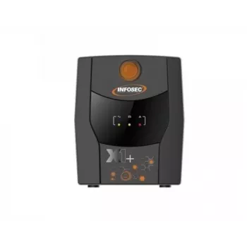 Infosec INF_661093 Fonte de alimentação de emergência UPS X1+ 1600, 1600VA, 900W, 4X FR/SCHUKO