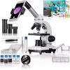 Microscópio ótico Bresser JUNIOR Biolux SEL 1600x 40x a 1600x