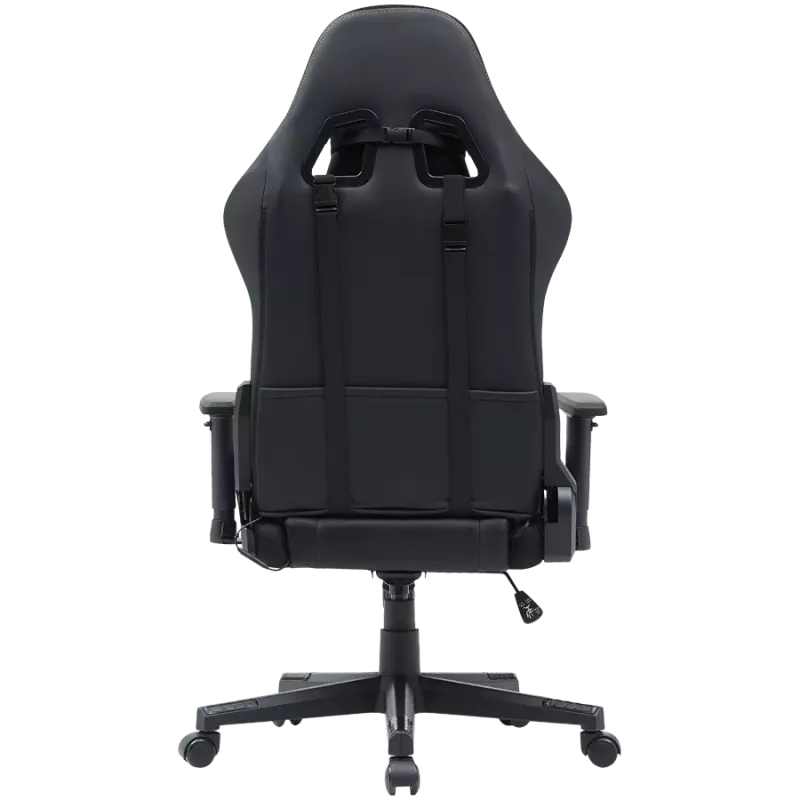 Cadeira gaming CANYON Irida RGBCH03 RGB Preto design ergonómico, braços ajustáveis, encosto reclinável