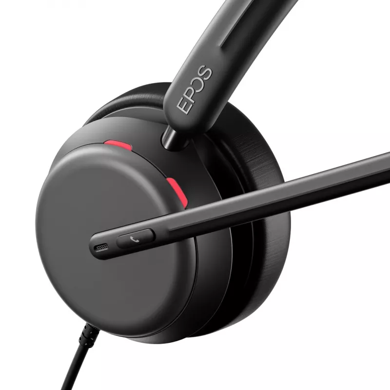 EPOS IMPACT 860 ANC headset com fios arco de cabeça headset escritório/call center USB Type-C preto