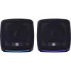 Defender J3 2.0 colunas para PC, 6 W, LED, alimentação USB, AUX, 90–20000 Hz, pretas
