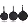 Conjunto de frigideiras Salter BW08773 3 peças — frigideiras antiaderentes 20/24/28 cm