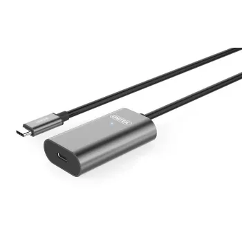 Cabo USB UNITEK U305A 5m USB 3.2 Gen 1 USB C cinzento