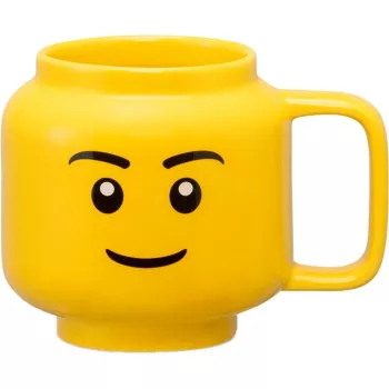 LEGO caneca de cerâmica Boy, pequena, amarela