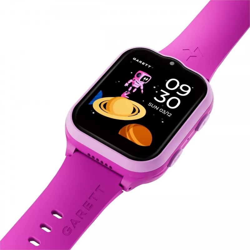 Smartwatch para criança Garett Kids eSim 4G rosa