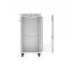 Armário autónomo LANBERG FF01-6822-12SL 22U autónomo, 1233×600×800 mm, IP20, 1200 kg