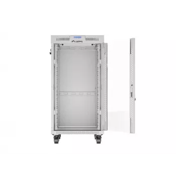 Armário autónomo LANBERG FF01-6822-12SL 22U autónomo, 1233×600×800 mm, IP20, 1200 kg