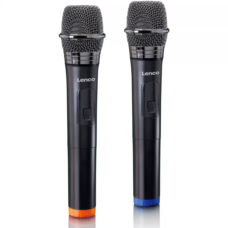 Microfone de palco Lenco MCW-020BK