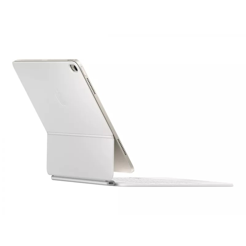 Teclado Apple Magic QWERTY inglês branco com trackpad