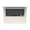 Apple MacBook Air com chip Apple M4, ecrã de 38,9 cm (15,3 polegadas), 16 GB RAM, 512 GB SSD, Wi-Fi 6E (802.11ax), macOS Sequoia, bege