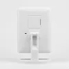Espelho de maquilhagem de pé Girmi BE04 – retangular com ampliação 1x, LED branco, USB/4×AA, rotação 180°