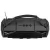 Tracer Explorer TRAGLO47616 coluna Bluetooth portátil, TWS, Bluetooth 5.3, 15 W RMS, rádio FM, lanterna, painel solar, powerbank de 1800 mAh, microSD, preta