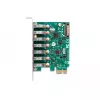 Placa PCI Express x1 DeLOCK para 7 x USB 5 Gbit/s Type-A conector fêmea externo