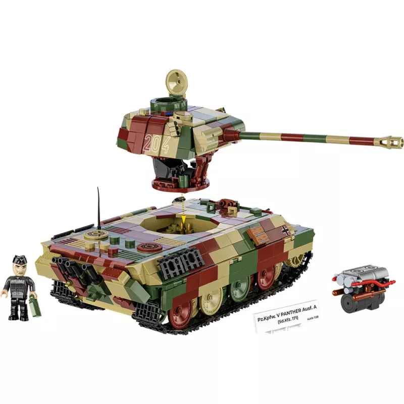 Blocos Pz.Kpfw.V Panther versão A 1152 blocos