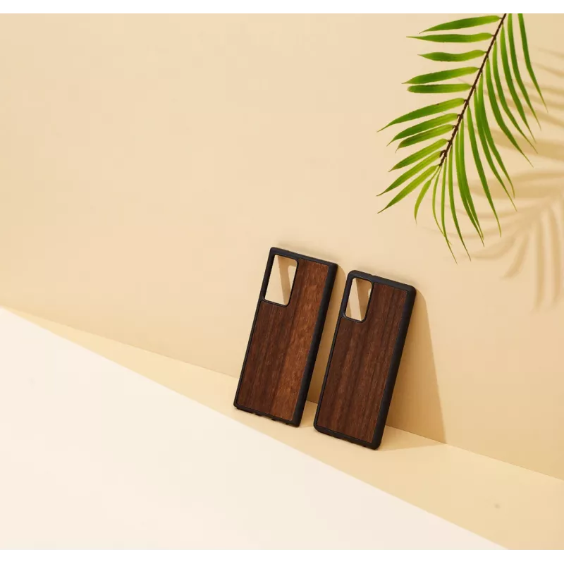 Capa protetora Man and Wood Galaxy Note 20 Ultra Koala preta