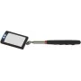 Espelho telescópico ChiliTec com iluminação LED, comprimento 28-88 cm, espelho 65x40 mm (22103)