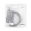 Adaptador de cabo de vídeo LogiLink CDA0107 2 m DisplayPort HDMI preto cinzento