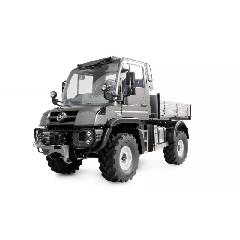 Amewi Mercedes-Benz Unimog porta-equipamentos 4WD antracite 1:10 ARTR (22683)