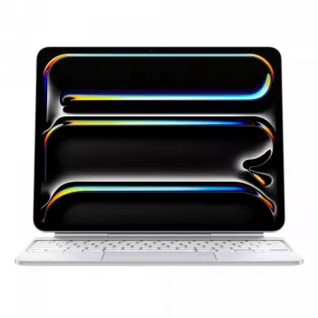 Teclado Apple Magic para iPad Pro 13 polegadas M4 sem fios QWERTY branco
