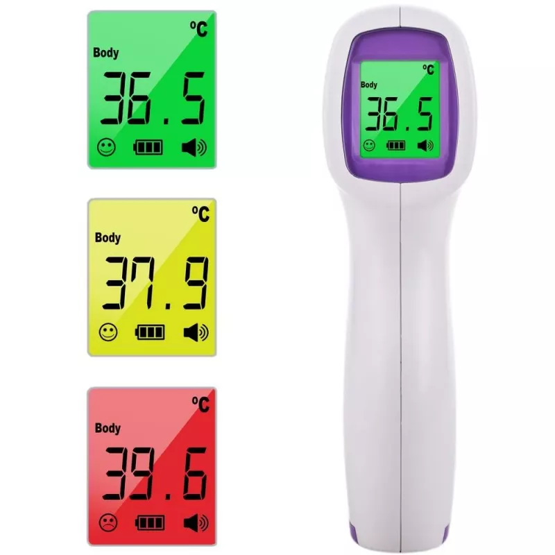 Termómetro sem contacto Extralink Smart Life T003, branco