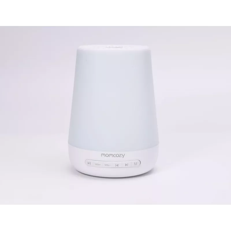 Luz noturna Momcozy WN02 LED com ruído branco, Wi-Fi, Alexa, USB-C