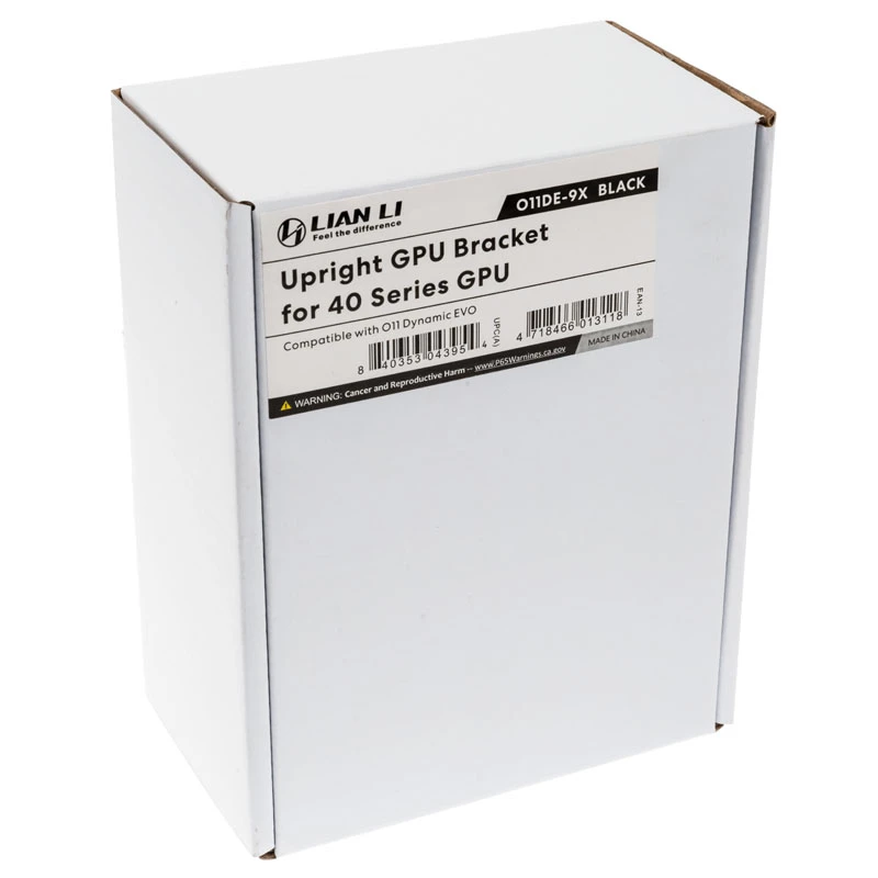 Suporte de GPU Lian Li O11DE-9X Full Tower aço 1 mm