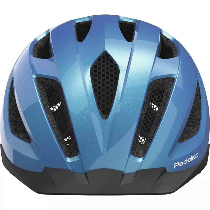 Capacete aberto ABUS Pedelec 1.1 branco – design leve com funções de segurança