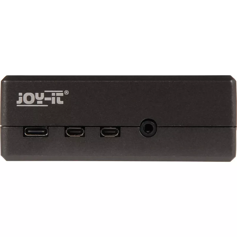 caixa de alumínio para Raspberry Pi 4 B (preto (mate))